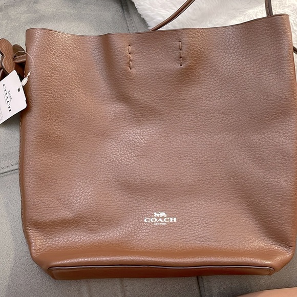 Brown Coach crossbody bag NWT - Picture 8 of 11